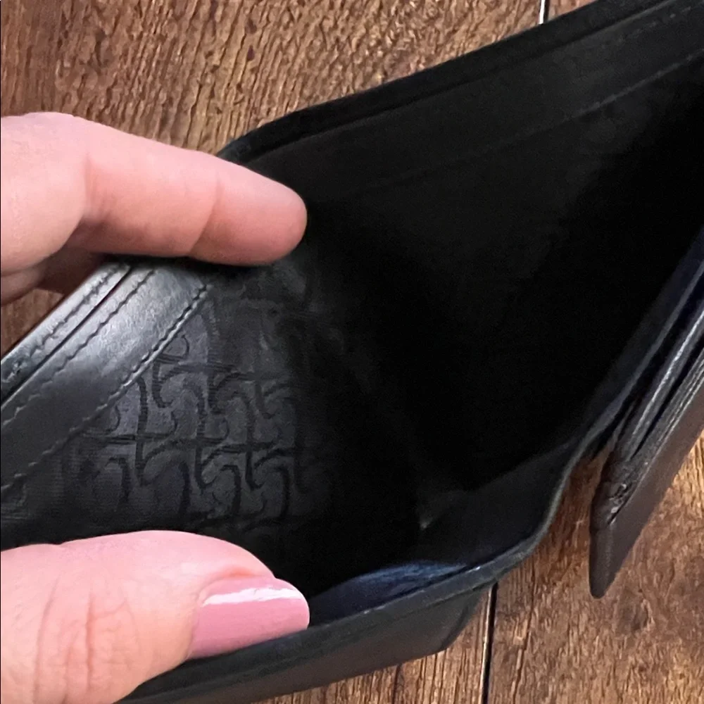 Black Leather Wallet